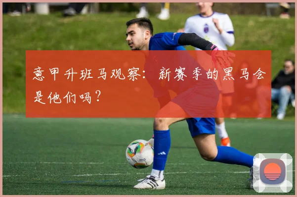 意甲升班马观察：新赛季的黑马会是他们吗？